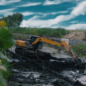 10-15 Ton Amphibious Excavator