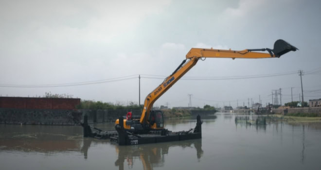 Offshore Stability with Extended Arm and Positioning Piles